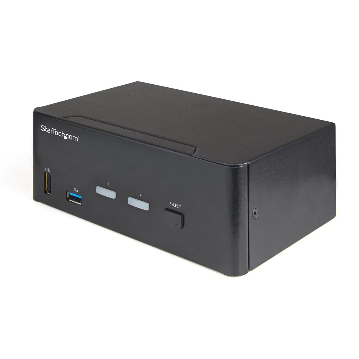 StarTech 2-Port Dual Monitor HDMI KVM Switch, 4K 60Hz, USB 3.0, Audio
