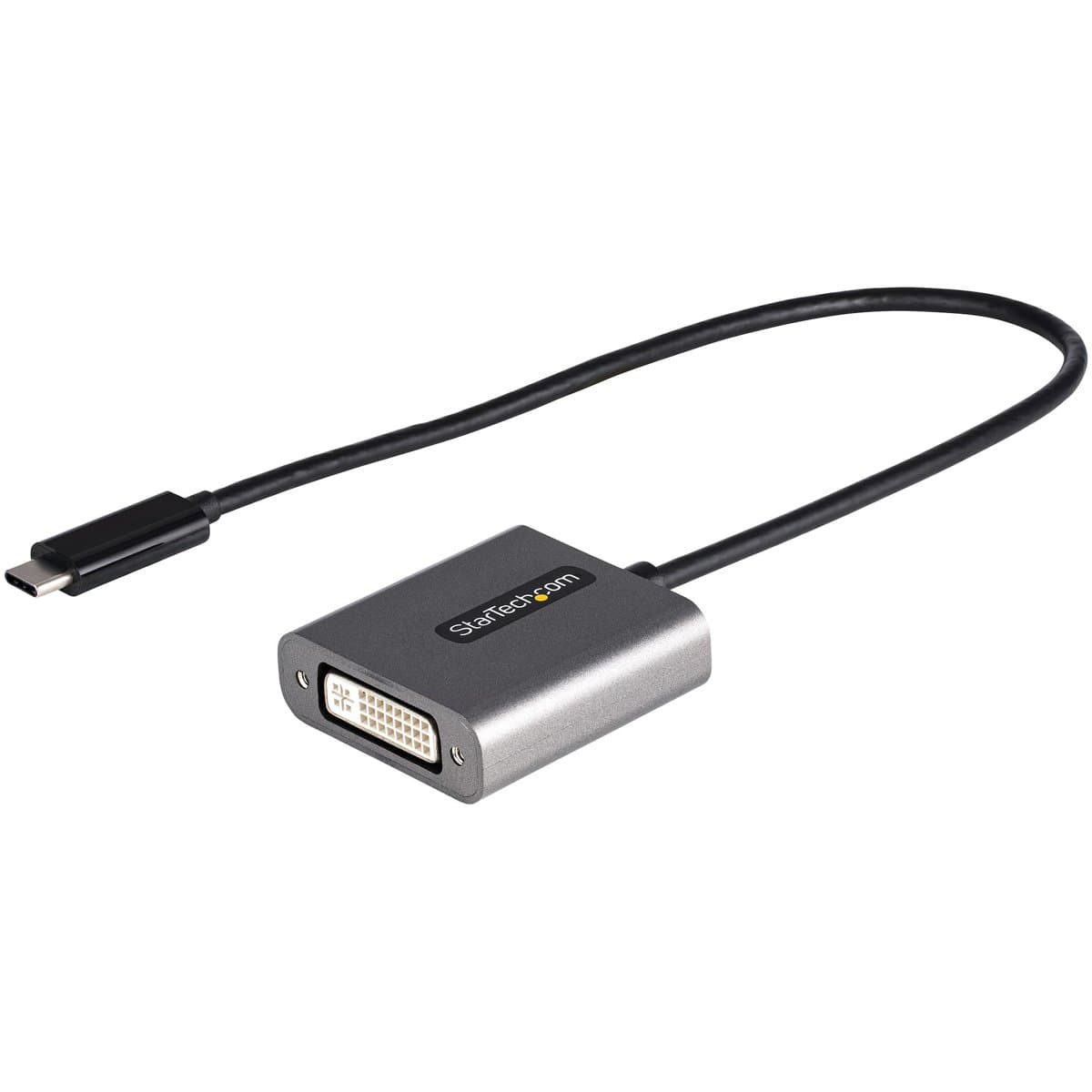 StarTech USB-C to DVI Adapter, 1920×1200, 12 in Cable