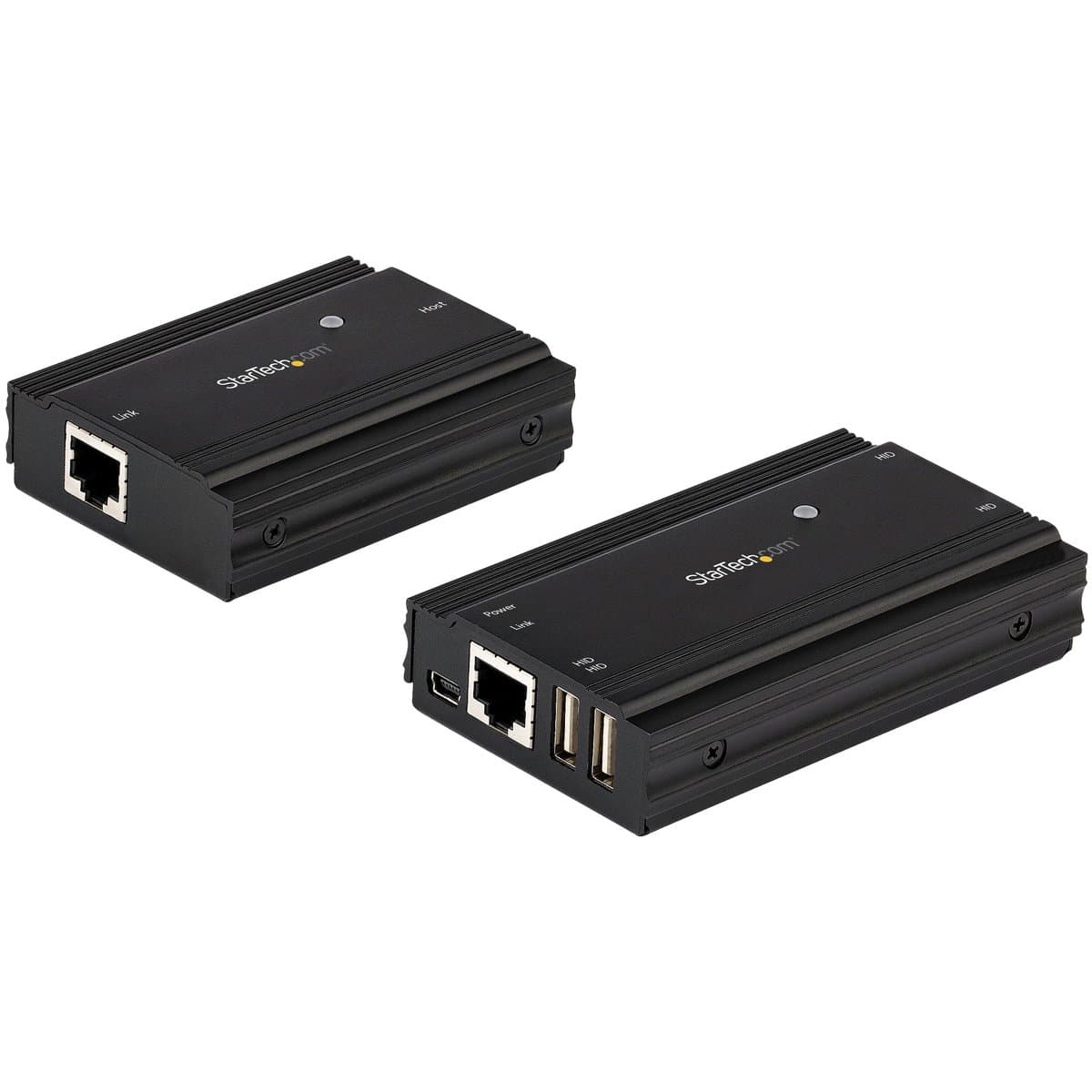 StarTech 4-Port USB 2.0 Extender Hub, CAT5e/CAT6 Ethernet, 330ft Range, 480 Mbps