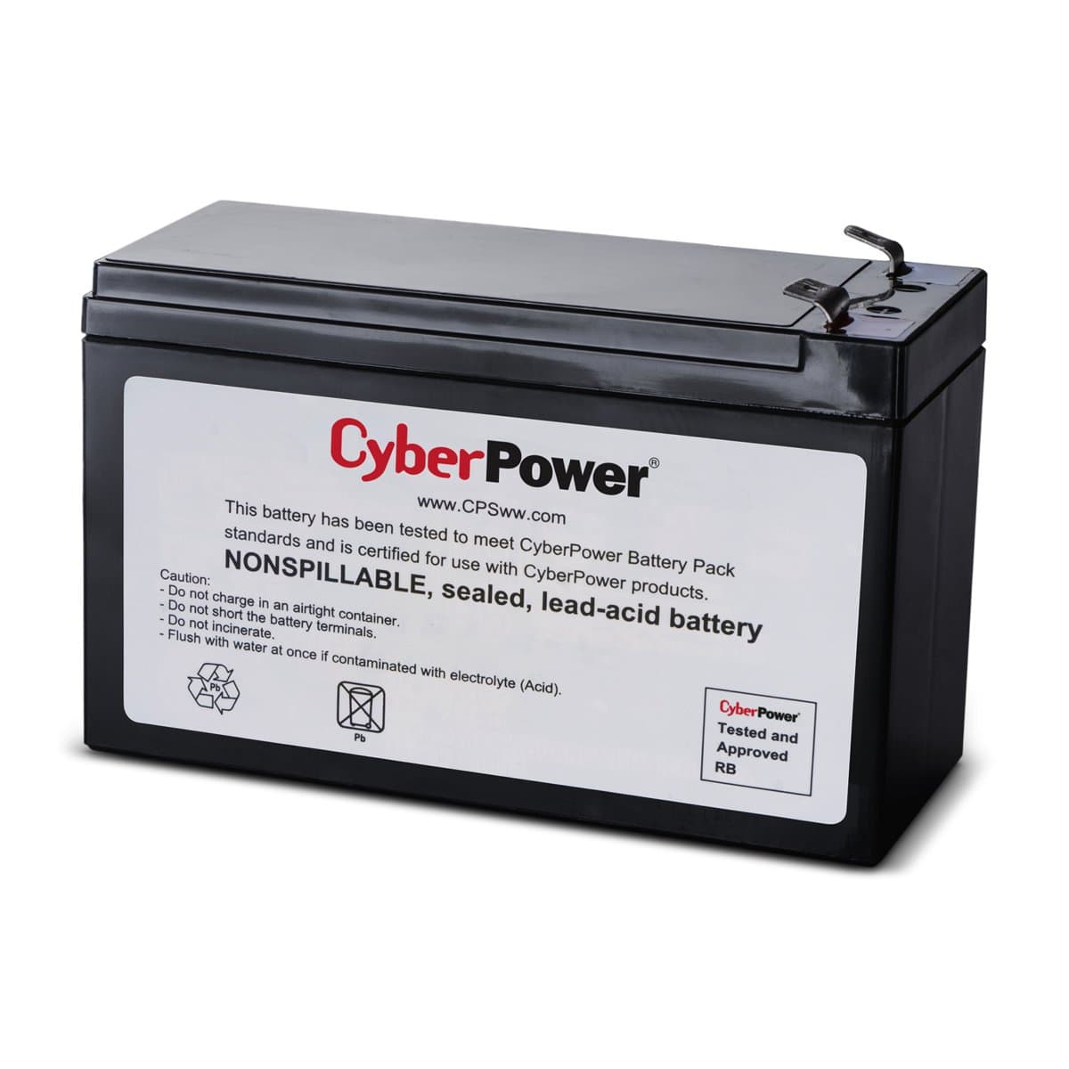 Cyberpower Replacement Battery 2 X 12V/9AH Batteries 18MO Wty
