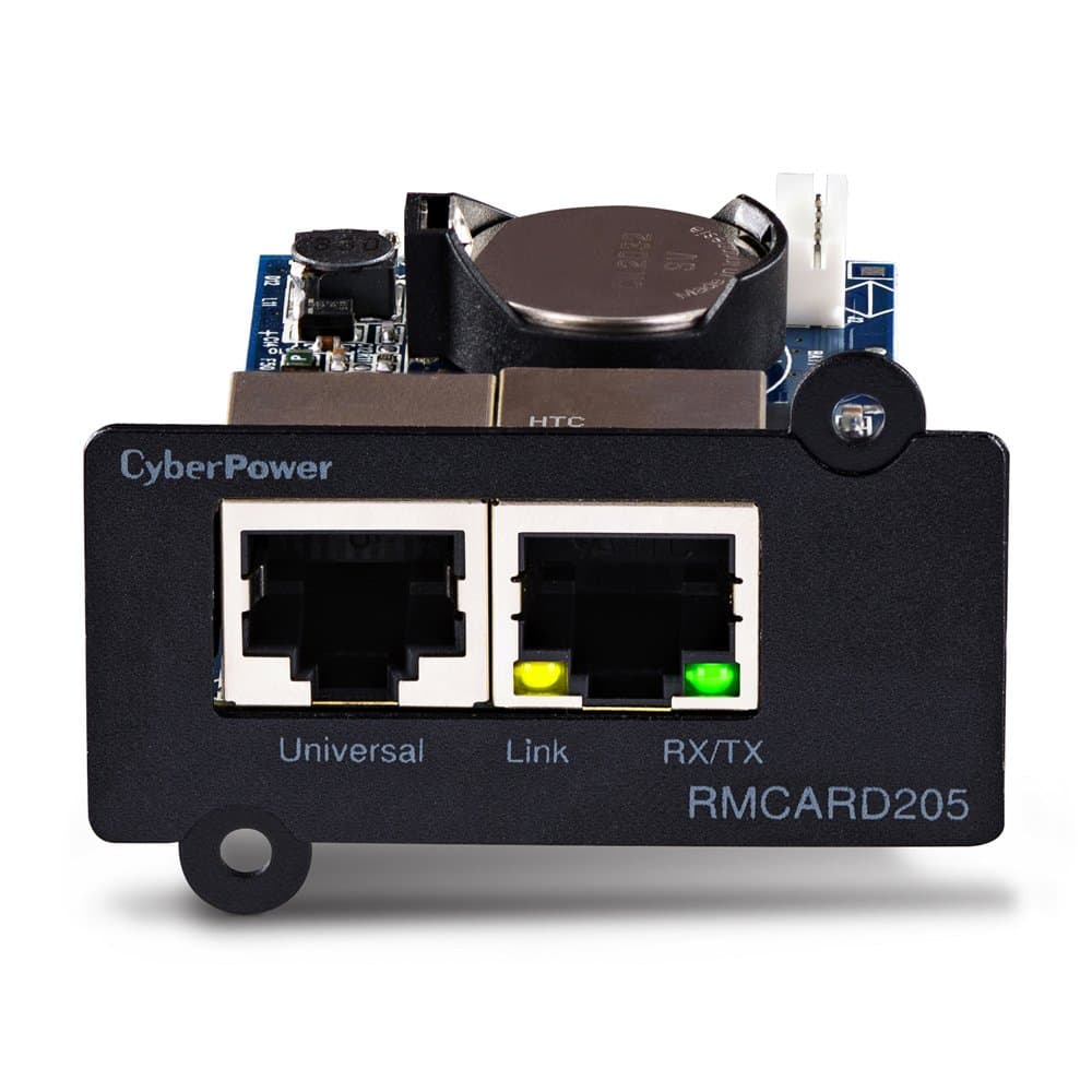 CyberPower RMCARD205TAA Network Management Card, 10/100 Mbit/s, SNMP, TAA