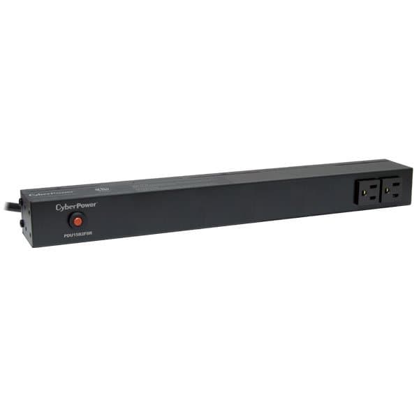 15A BASIC PDU 1U 10 OUT 5-15R 120V 2F / 8R OUT 5-15P 15FT CORD