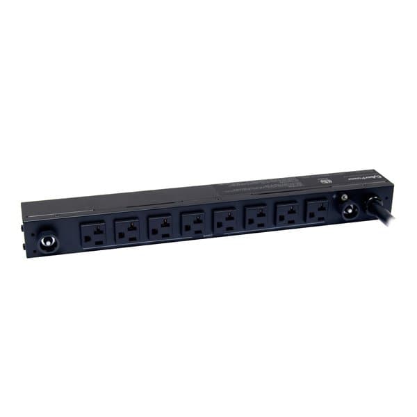Cyberpower 30A Basic PDU 1U 16 Out 5-20R 120V 8F / 8R Out L5-30P 12ft Cord