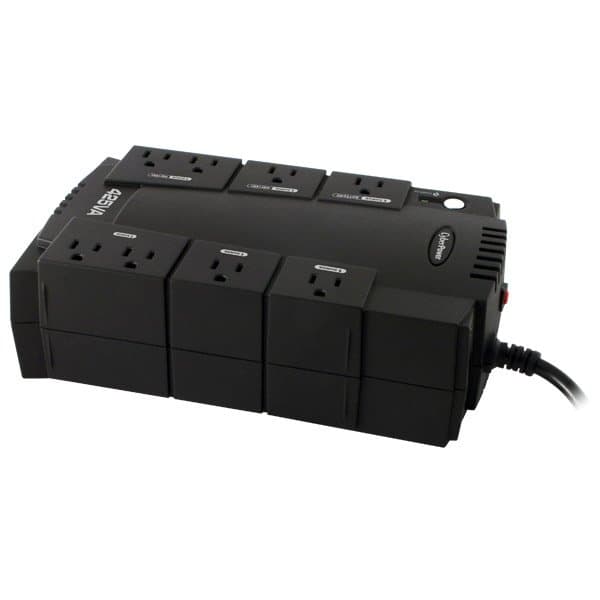 CyberPower CP425SLG Standby UPS, 425VA/255W, 8 NEMA 5-15R Outlets, Compact