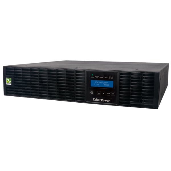 Cyberpower 1.5KVA Smart App Online UPS 2U Puresine LCD 5-15P 100-125V RT 3-Year