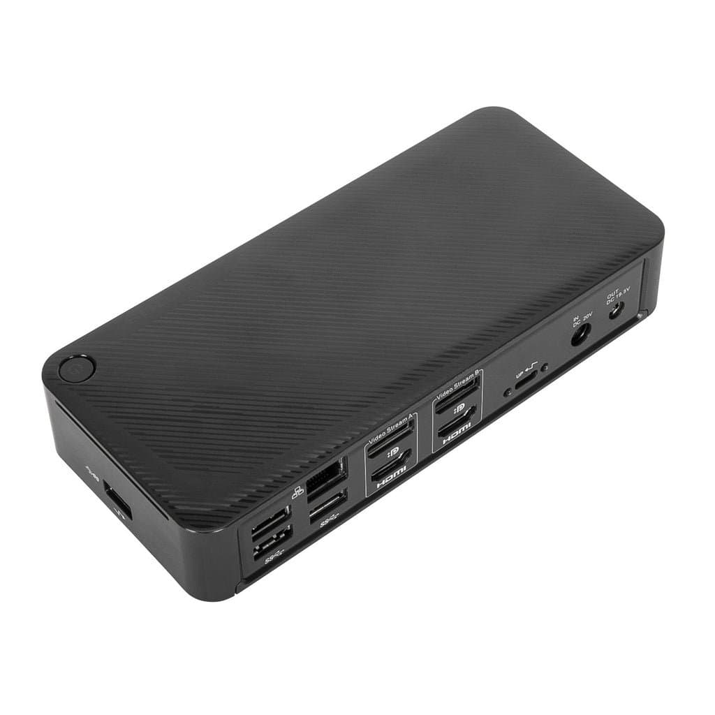 Targus DOCK182USZ USB-C Docking Station, 100W Power, 2x HDMI, 2x DisplayPort
