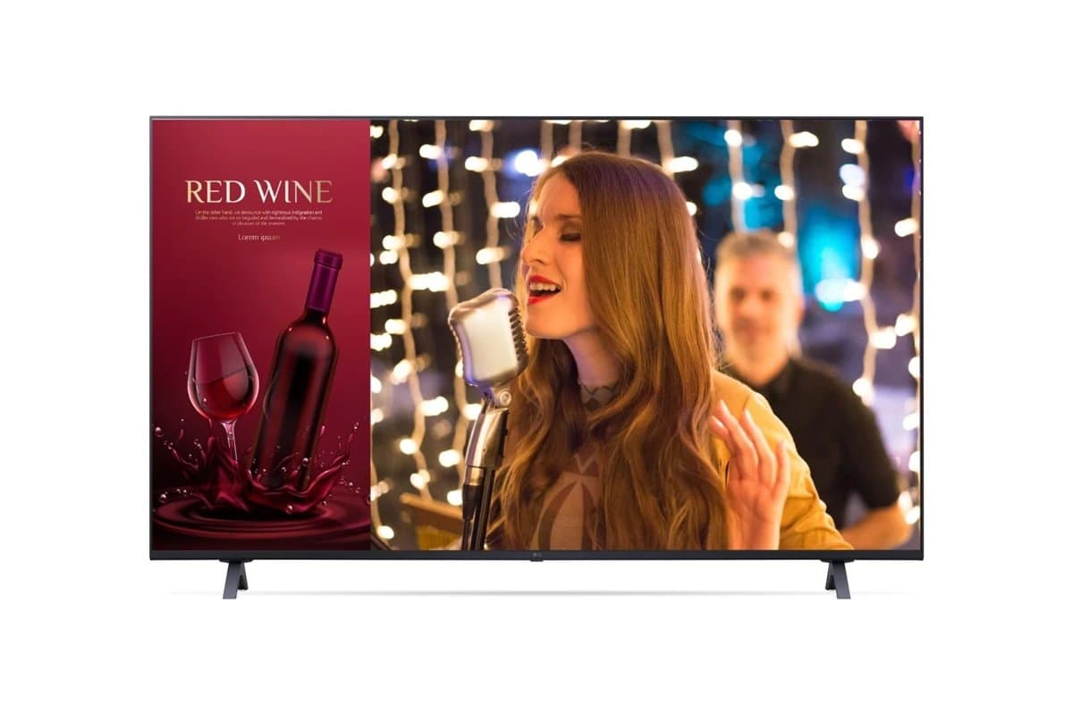 LG 50UR640S9UD 50-inch Digital Signage Display, 4K UHD, WebOS 6.0, Wi-Fi