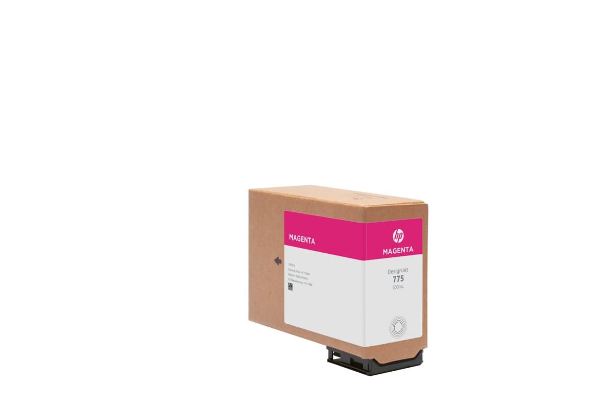 HP 775 Magenta DesignJet Ink Cartridge, 500ml, Thermal Inkjet