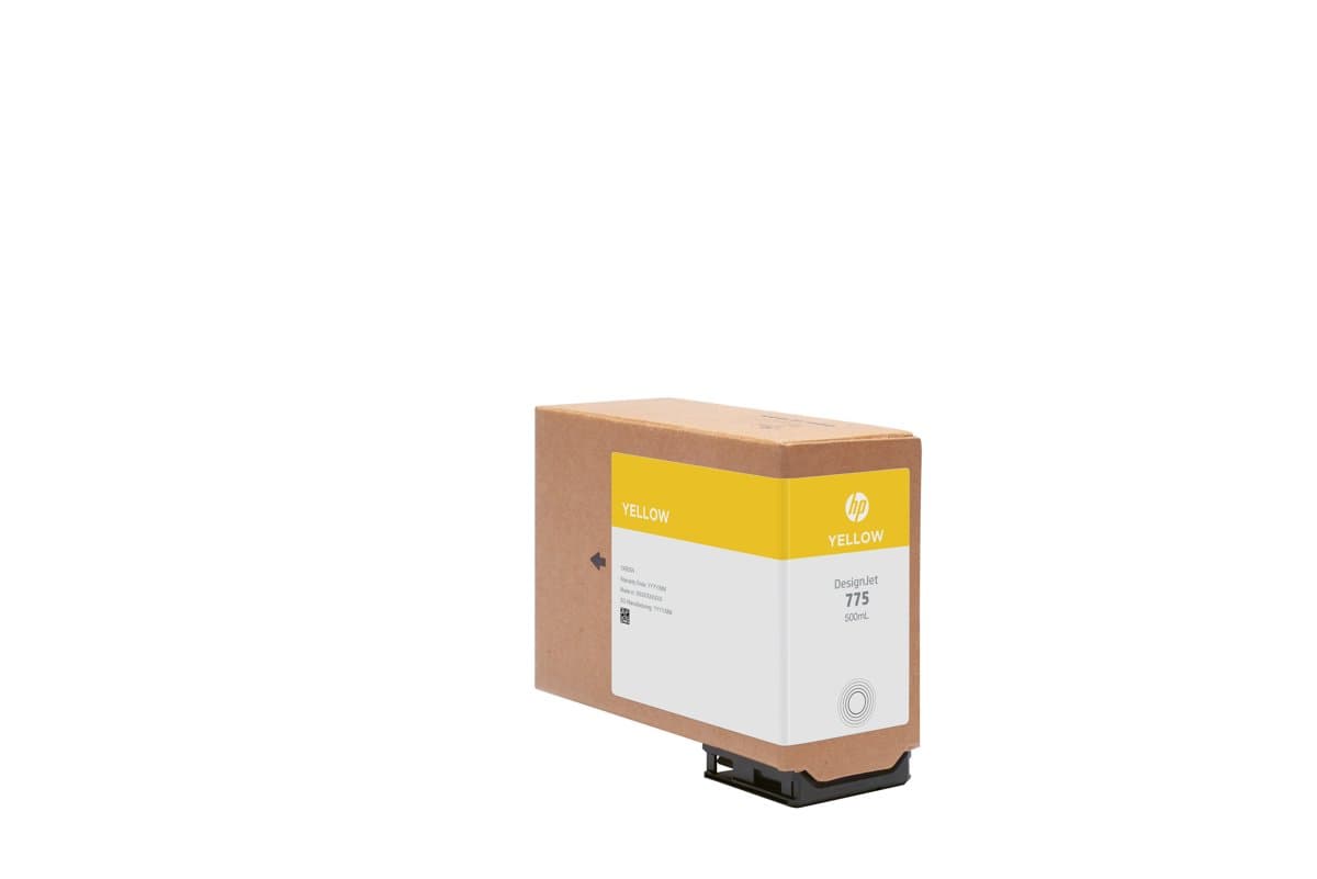 HP 775 500ML Yellow DesignJet Ink Cartridge