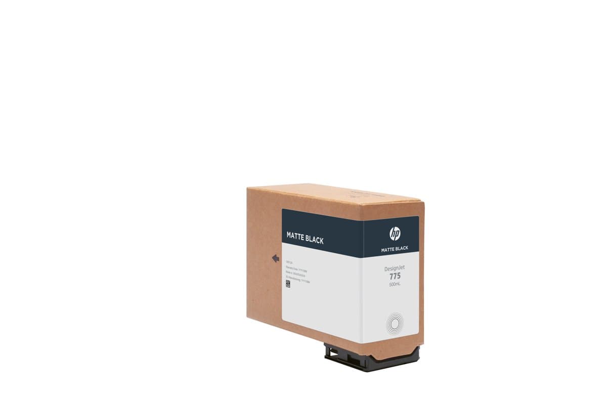 HP 775 500ml Matte Black Ink Cartridge, Thermal Inkjet, DesignJet Z6 Pro