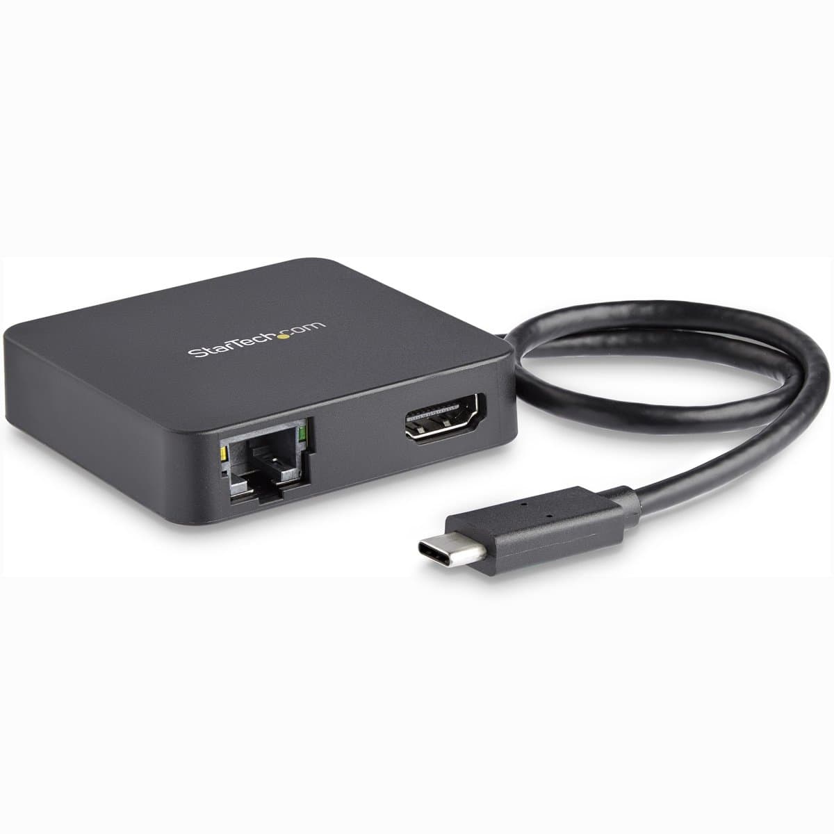 StarTech USB-C Multiport Adapter, 4K HDMI, Gigabit Ethernet, USB 3.1, Portable