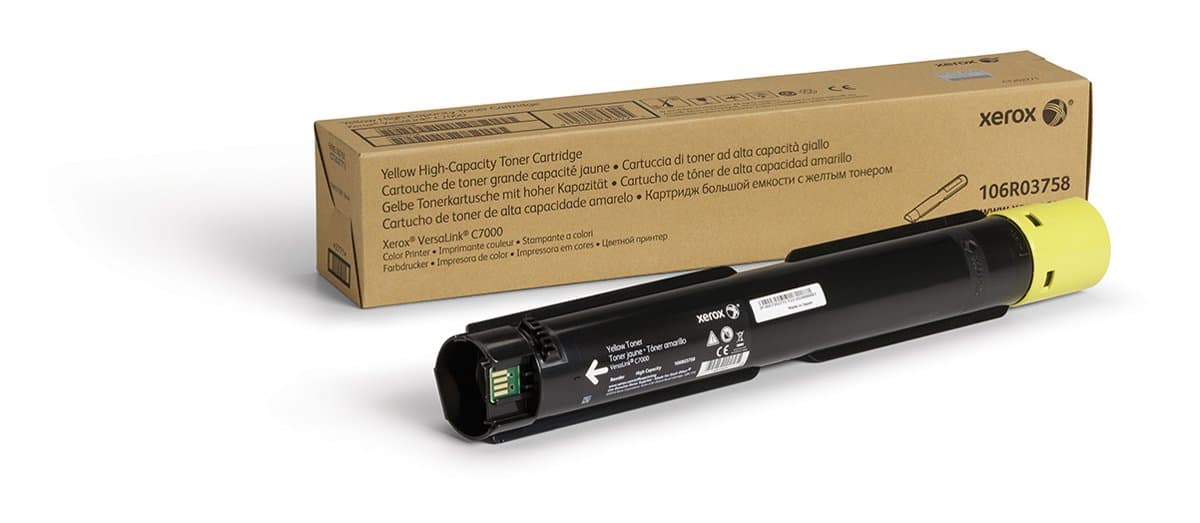 GENUINE XEROX YELLOW HIGH CAPACITY TONER CARTRIDGE FOR THE XE