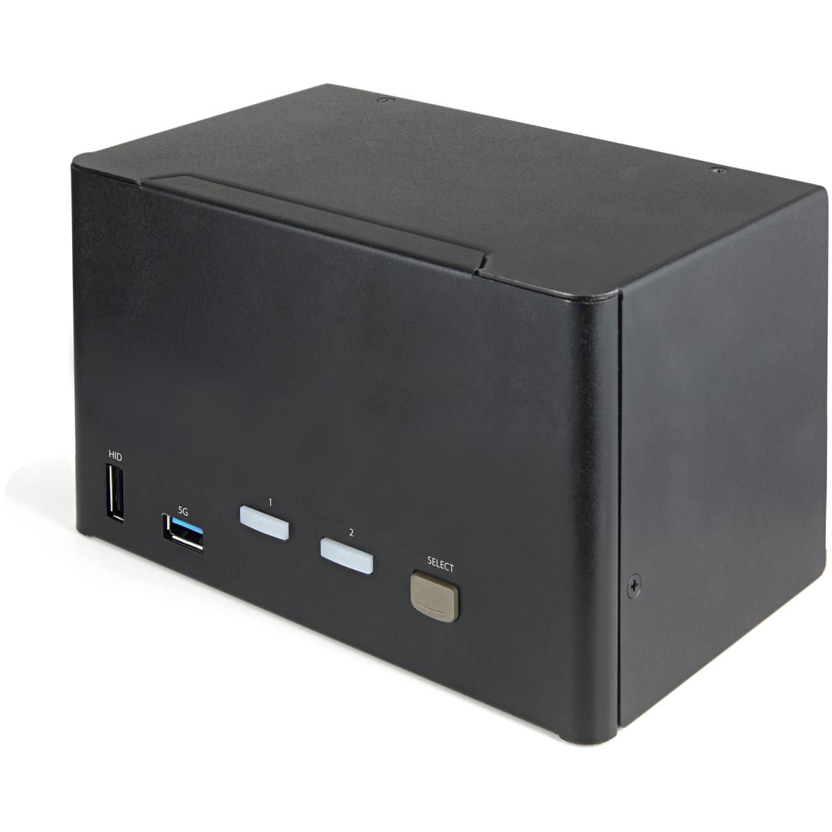 StarTech 2-Port DisplayPort KVM Switch, 4K 60Hz Quad Monitor, USB 3.0 Hub, 36W