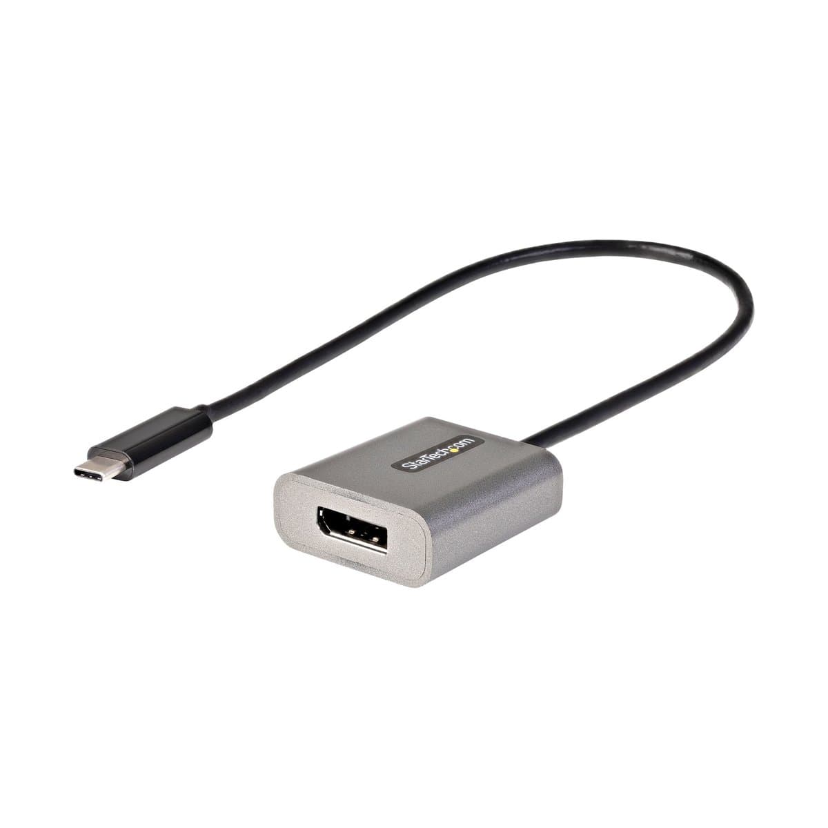 StarTech USB-C to DisplayPort 1.4 Adapter, 8K @ 60Hz (DSC) / 4K @ 60Hz, 12" Cable