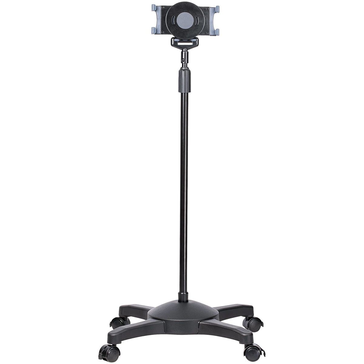 StarTech Mobile Tablet Stand, 7–11 inch, Height Adjustable, Lockable Wheels