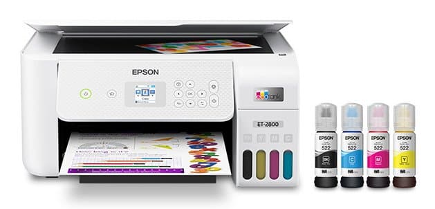 Epson Ecotank Et-2800-W Consumer Consumer Inkjet Printer