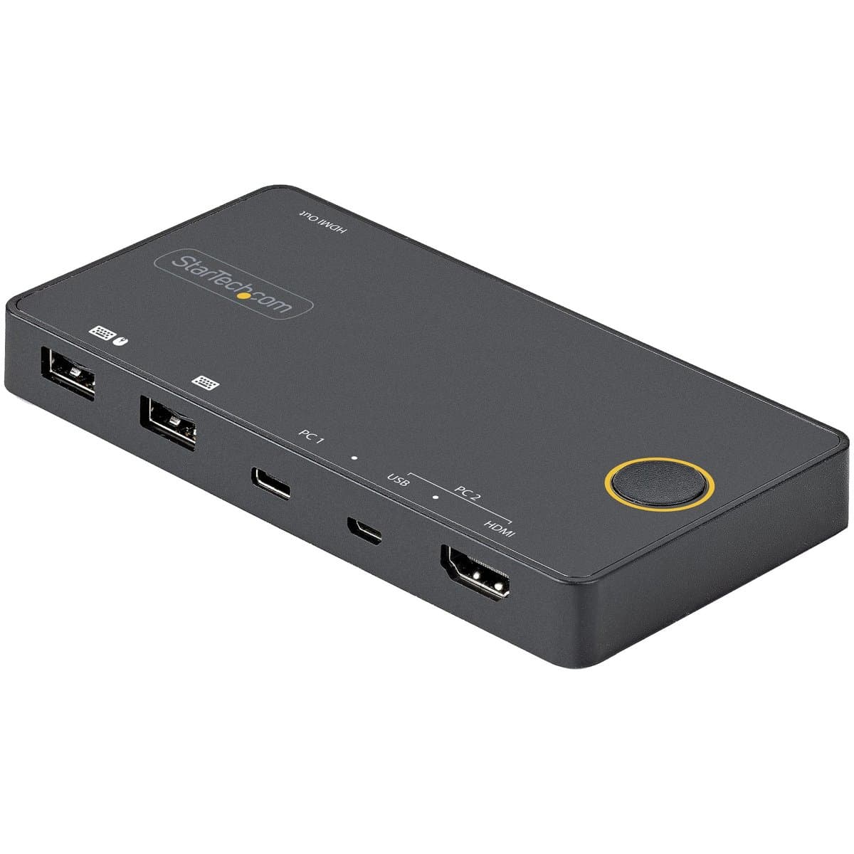 StarTech 9MM813, 2-Port KVM Switch, 4K 60Hz, USB-A/HDMI/USB-C