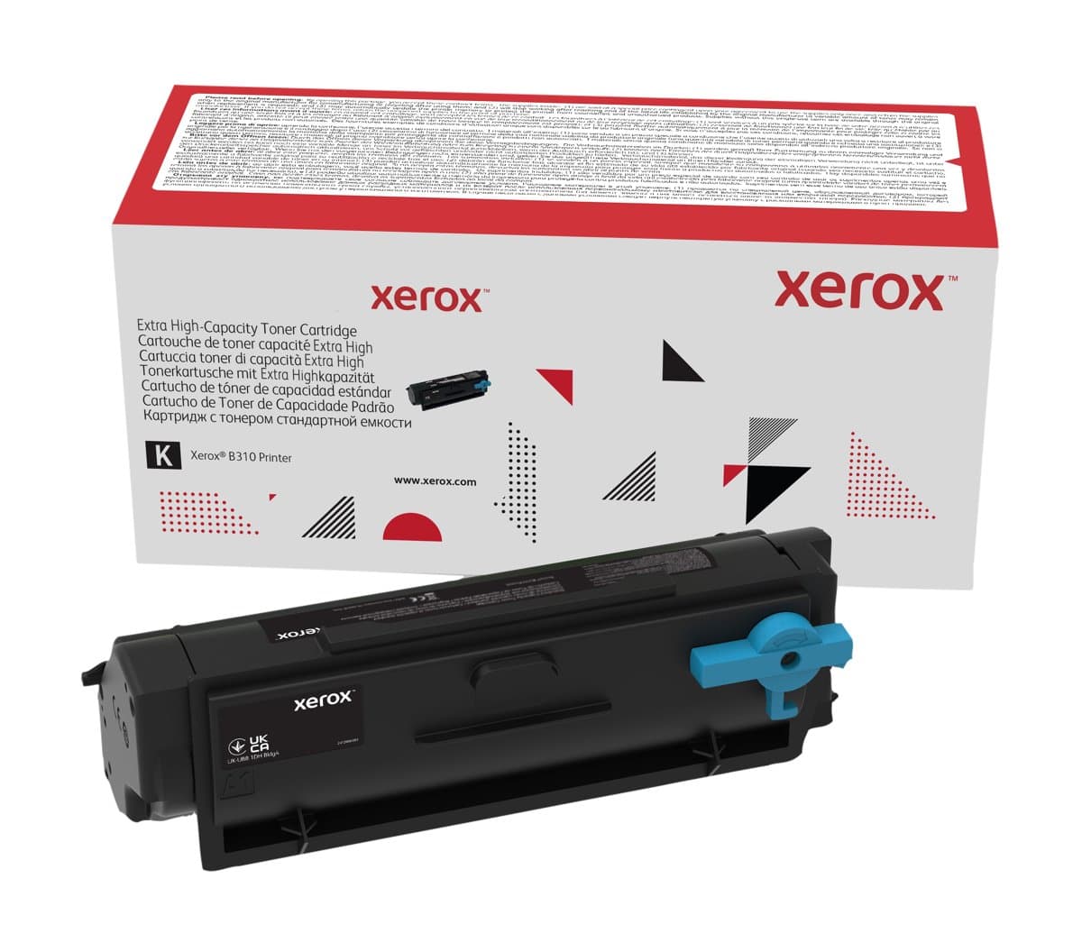 Xerox B305/B310/B315 Black Toner Cartridge, Extra High Capacity, 20,000 Pages