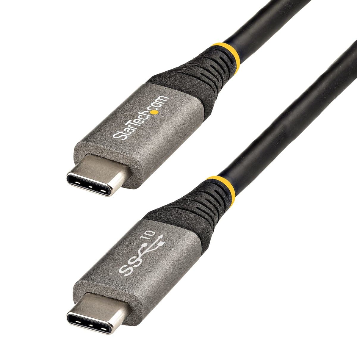 StarTech USB 3.2 USB-C Cable, 0.5m, 10Gbps, 100W Power Delivery