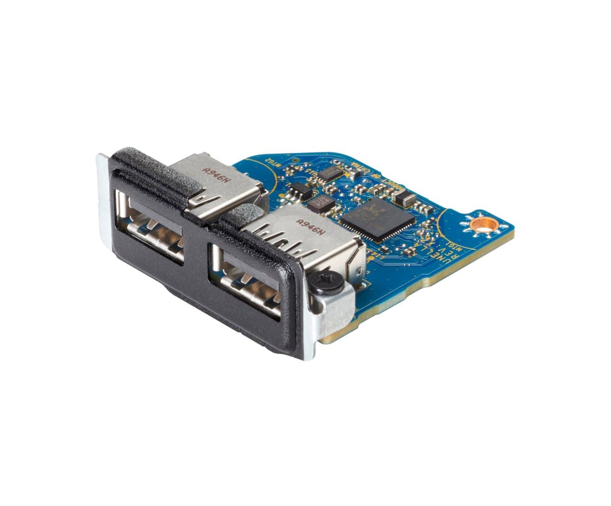 HP USB 3.1 Gen1 x2 Module Flex IO v2, 41.6×39.7×16.7mm, 13g, Compact