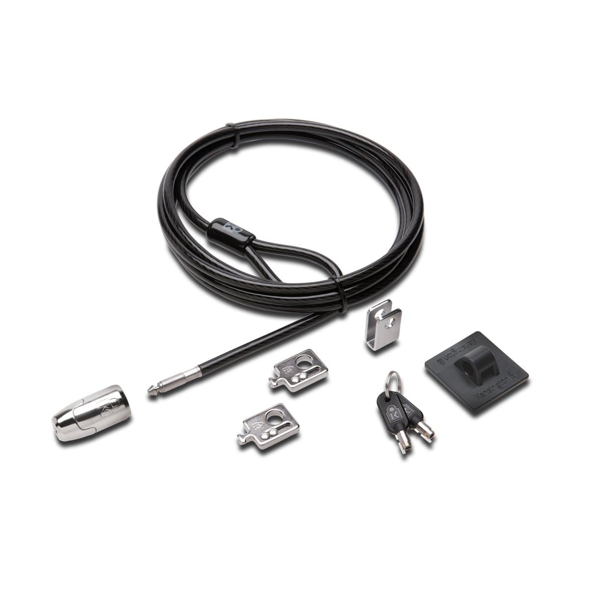 Kensington Desktop & Peripherals 2.0 Lock Kit, Key Lock, Compact, Kensington Slot