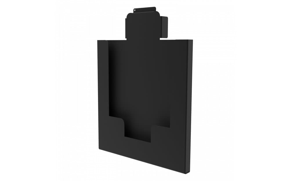 Viewsonic STND-042-LH1, Passive Literature Holder, Interactive Kiosk Accessory, Black