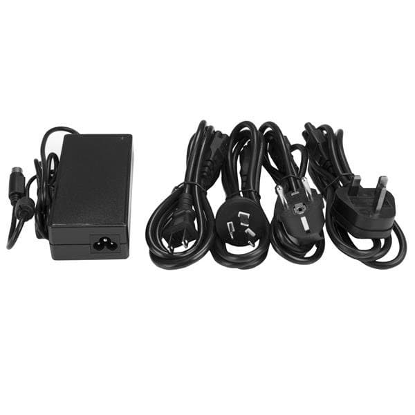 StarTech 12V DC Power Adapter Cord, 6.5A, 78W, 4-pin DIN Barrel