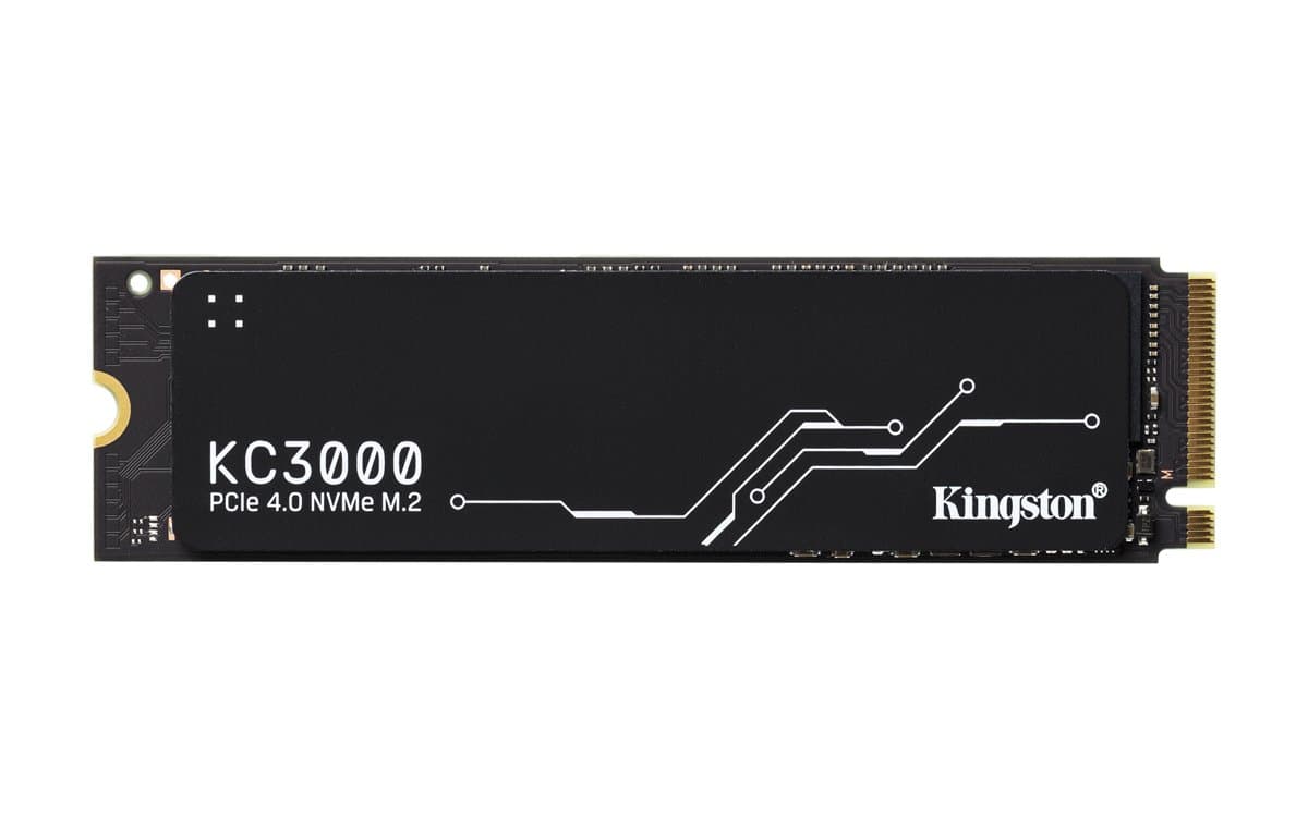 Kingston KC3000, NVMe M.2 SSD, 512GB, 7000 MB/s, PCIe 4.0