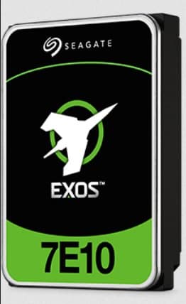 Seagate Exos 7E10 Enterprise 4TB HDD, 7200 RPM, 256MB Cache, 3.5" SATA III