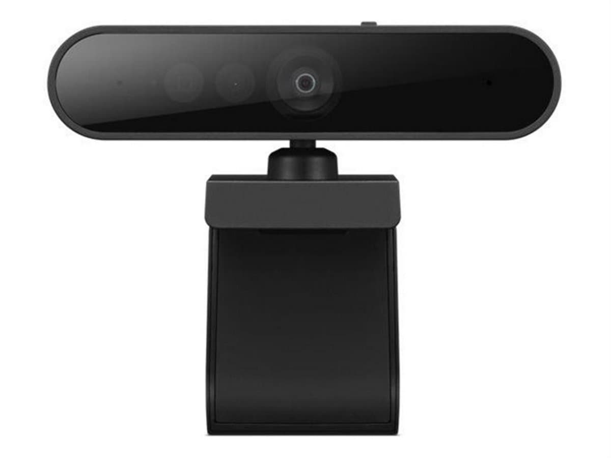 Lenovo Performance FHD Webcam, 1920×1080, USB-C, Dual Microphones, Clip/Stand