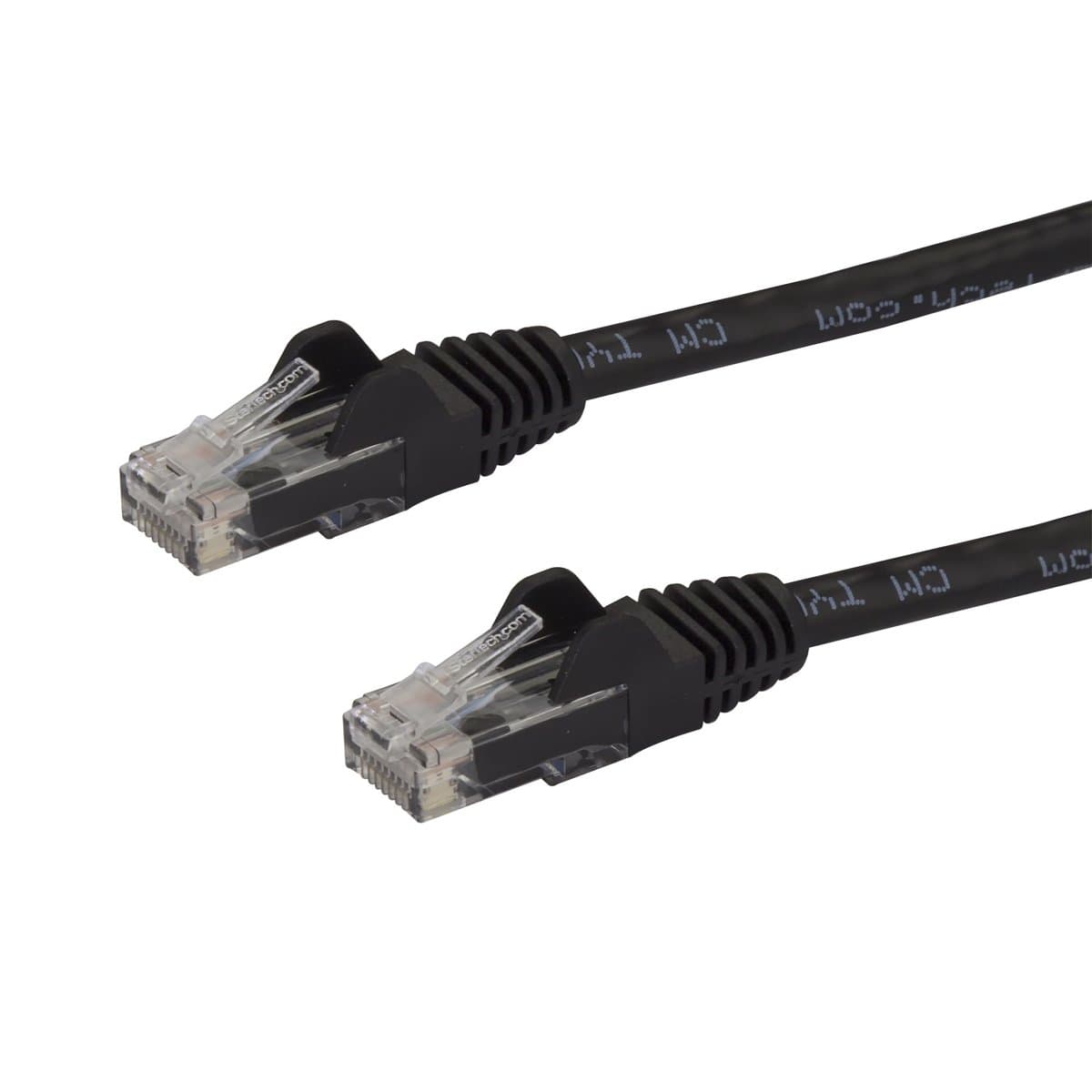 StarTech Cat6 Ethernet Cable, 14ft, 1000 Mbit/s, PoE, Black