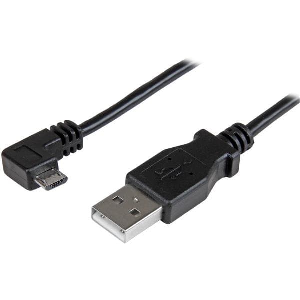 StarTech Micro-USB Cable, Charge-and-Sync, 0.5m, Right-Angle