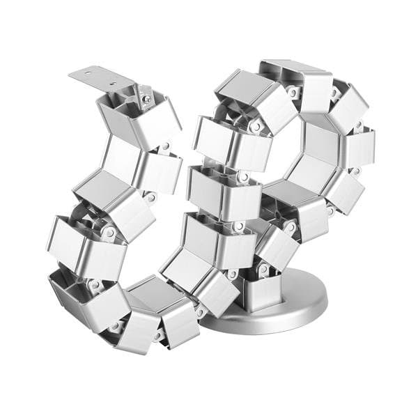 StarTech Vertical Cable Management Spine, 1290 mm Height, 4 Channels, Silver