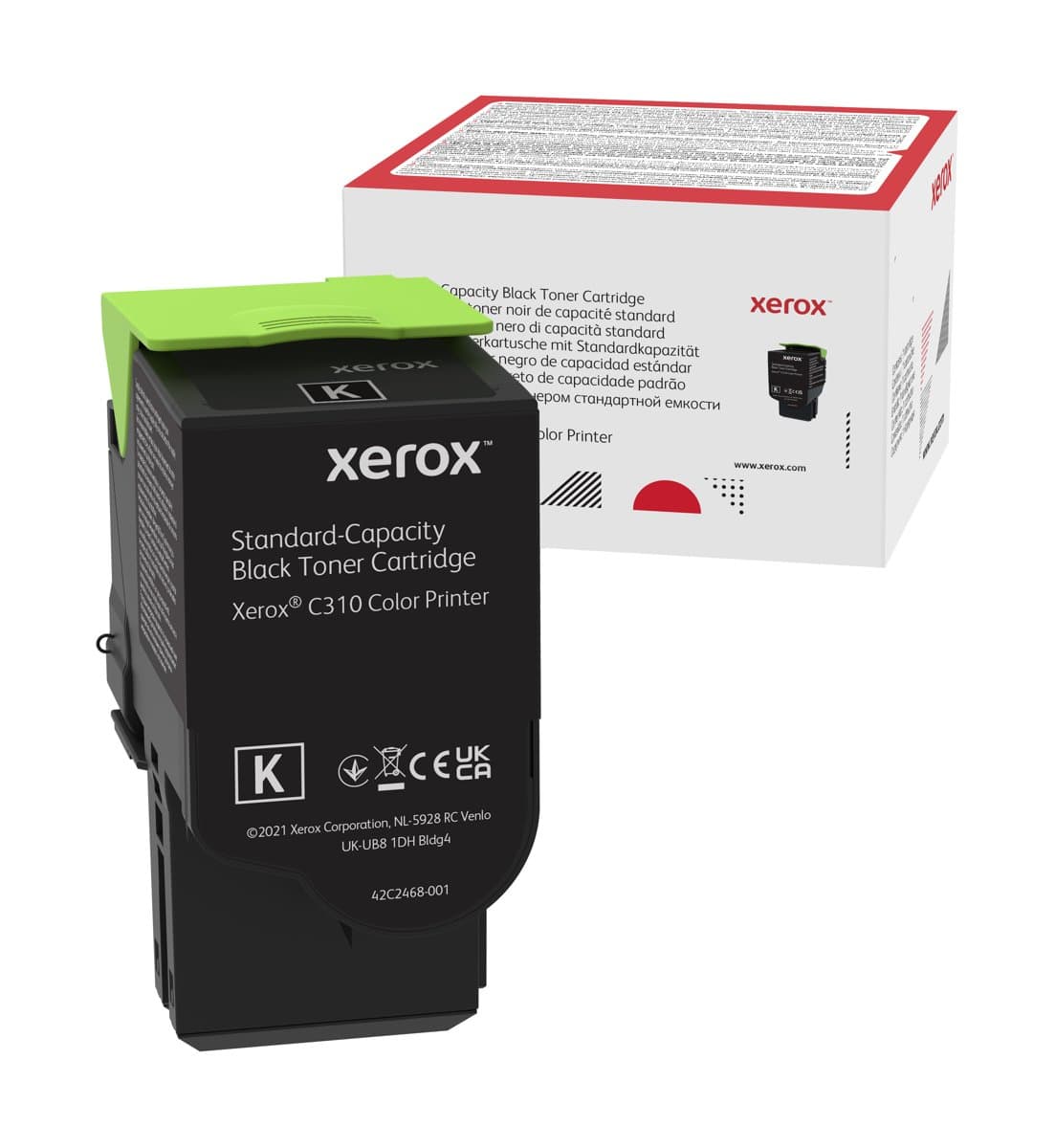Xerox Black Standard Capacity Toner Cartridge, 3000 Pages, C310/C315