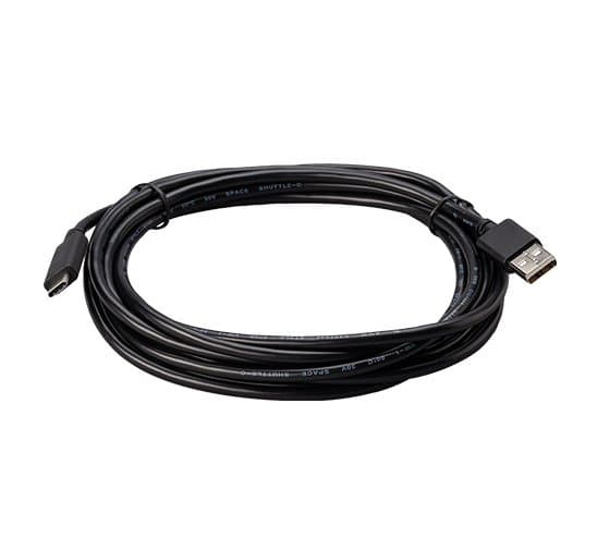 Brother USB-A to USB-C Cable, 3 m, Black, Printer Charging