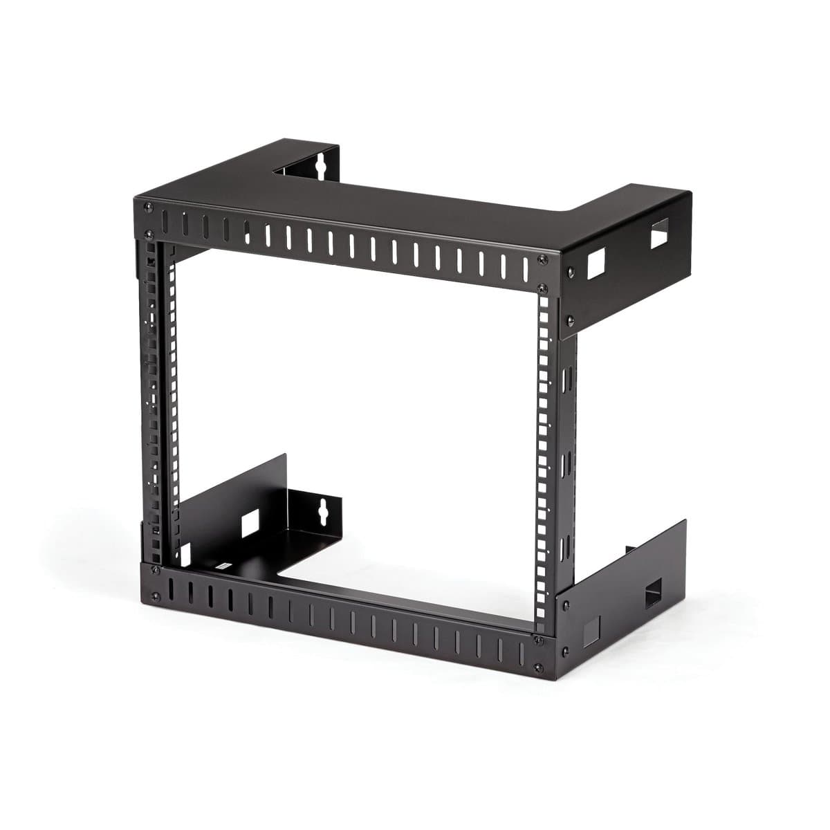StarTech 8U Wall Mount Network Rack, 19" 2-Post, 12" Deep, 80kg Capacity