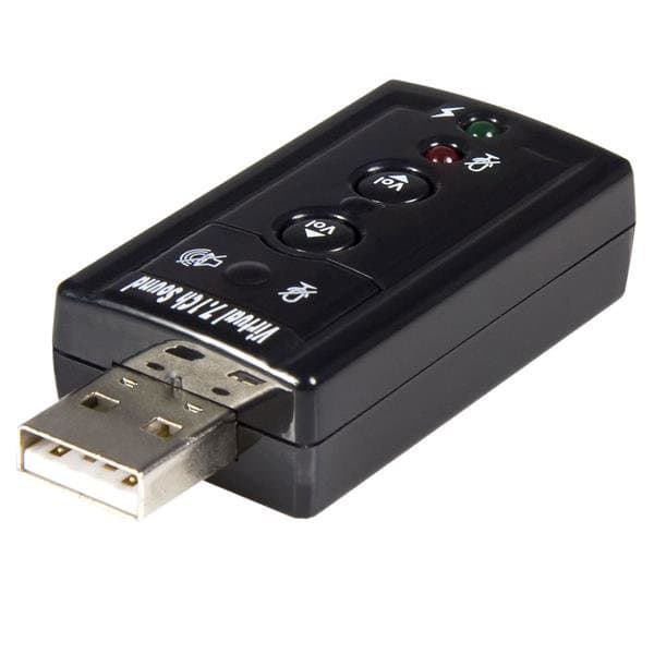 StarTech BH2317, USB Sound Card, 7.1 Channels, USB 2.0