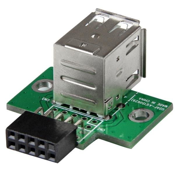 StarTech 2 Port USB Motherboard Header Adapter, USB 2.0, IDC, 2× USB-A
