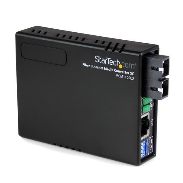 StarTech SC MM Fiber Converter, 10/100 Ethernet, 1310nm, 2km