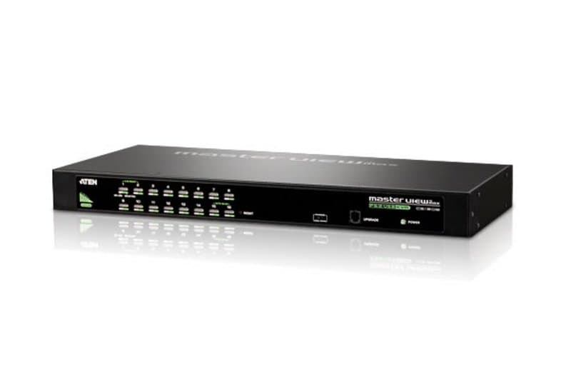 ATEN CS1316 16-Port USB/PS2 KVM Switch, 2048×1536, Dual Interface, 1U Rack Mount