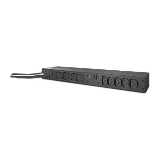 APC Rack PDU Basic, 30A 208V, 10 C13 Outlets, 1U, 3.66 m Cable