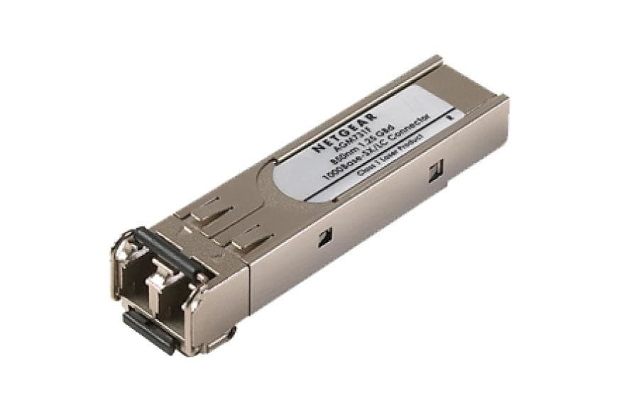 Netgear SFP 1G Fiber Module, 1000BASE-SX, 1250 Mbit/s, LC Duplex
