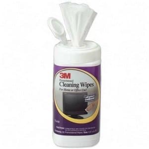 3M Antistatic Electronic Equipment Wipes, 80-Count, Pre-Moistened, Non-Abrasive