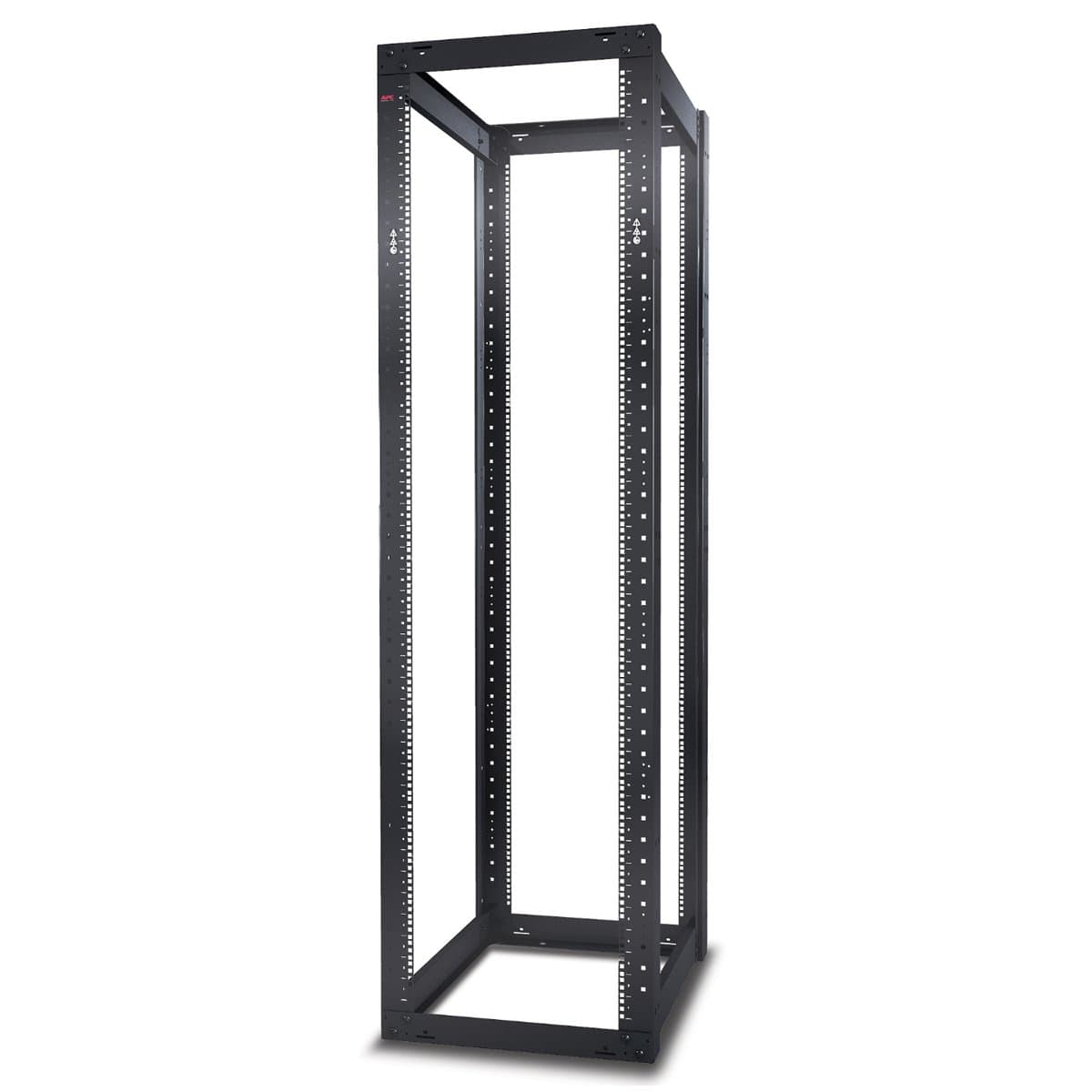 APC NetShelter Open Frame Rack 44U, 4-Post, Square Holes, 2000 lb Capacity, 747 mm Depth