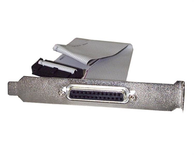 StarTech CE7409, DB25 Parallel Slot Plate, 25-Pin IDC, 0.4m