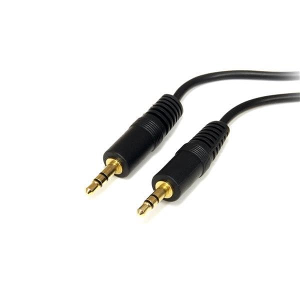 StarTech 3.5mm Stereo Audio Cable, 6ft M/M, Lifetime Warranty