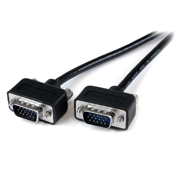 StarTech CH4508, Low Profile VGA Cable, 6 ft, HD15 M/M, 1920×1200