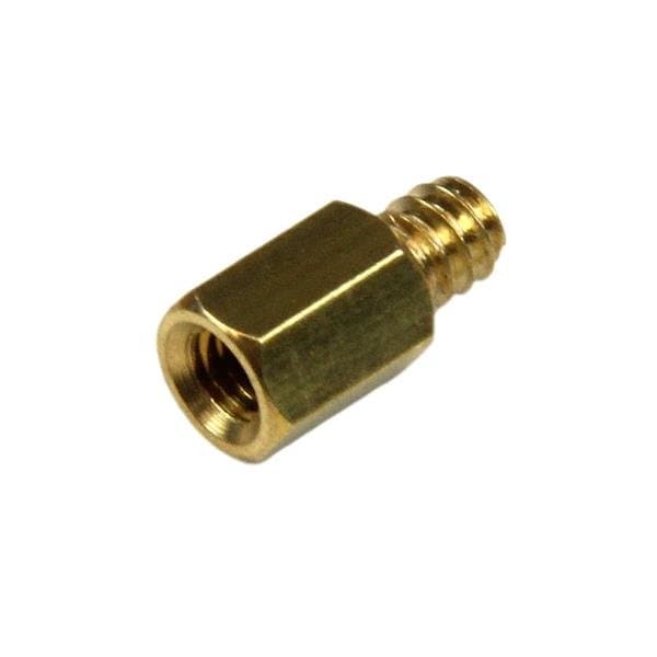 StarTech 6-32 to M3 Jack Screw Standoffs, 50 Pack, Metal, M3 Tapped