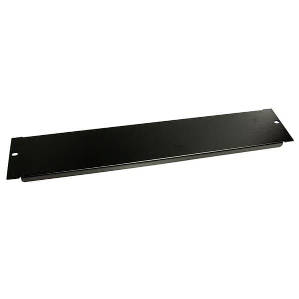 StarTech 2U Rack Blank Panel, 19 inch Server Racks, Steel, Black