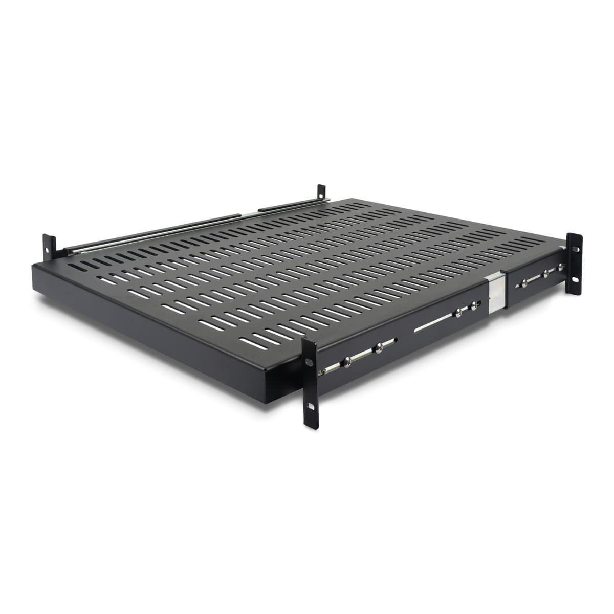 StarTech 2U Server Rack Shelf, Vented, Sliding, 50 lb Capacity